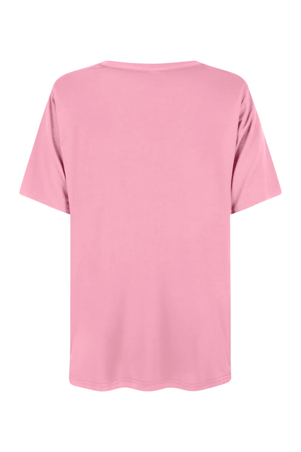 Bamboo V-Neck T-Shirt - Cotton Candy - Image 6
