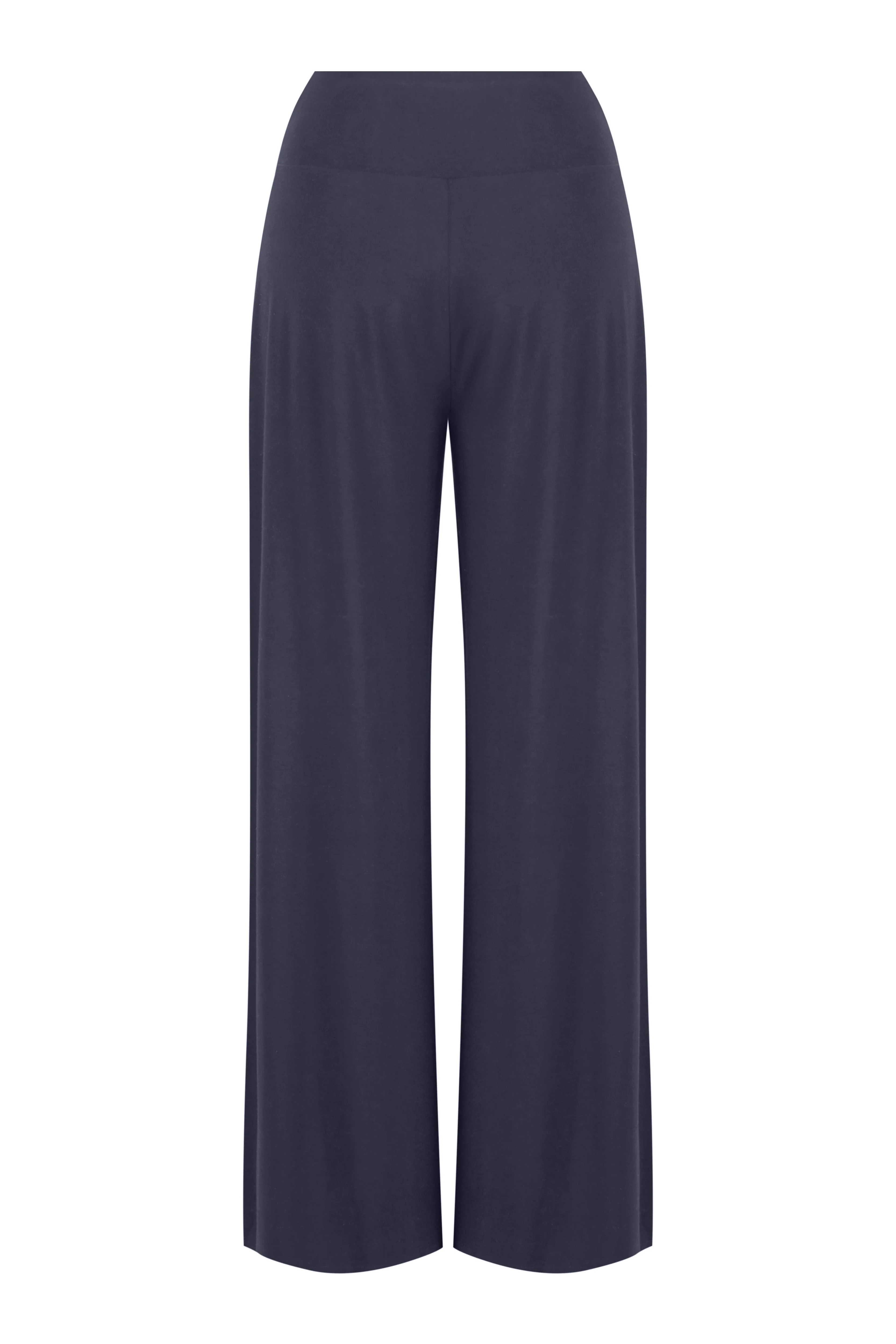 Bamboo Palazzo Pant - Navy - Image 3
