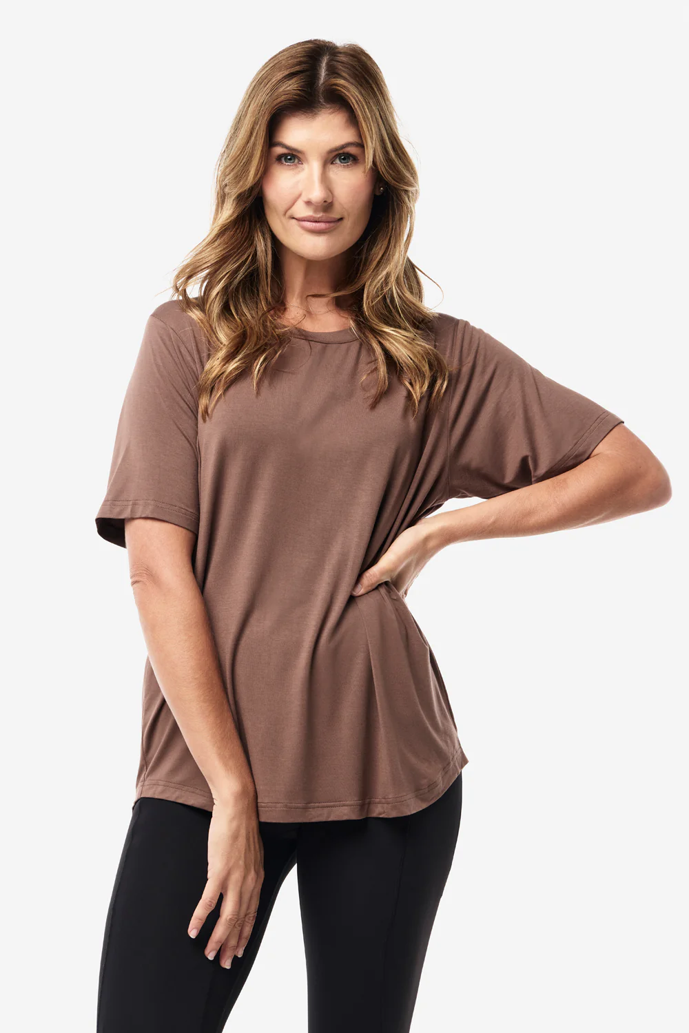 Classic Bamboo T-Shirt - Mocha - Image 5