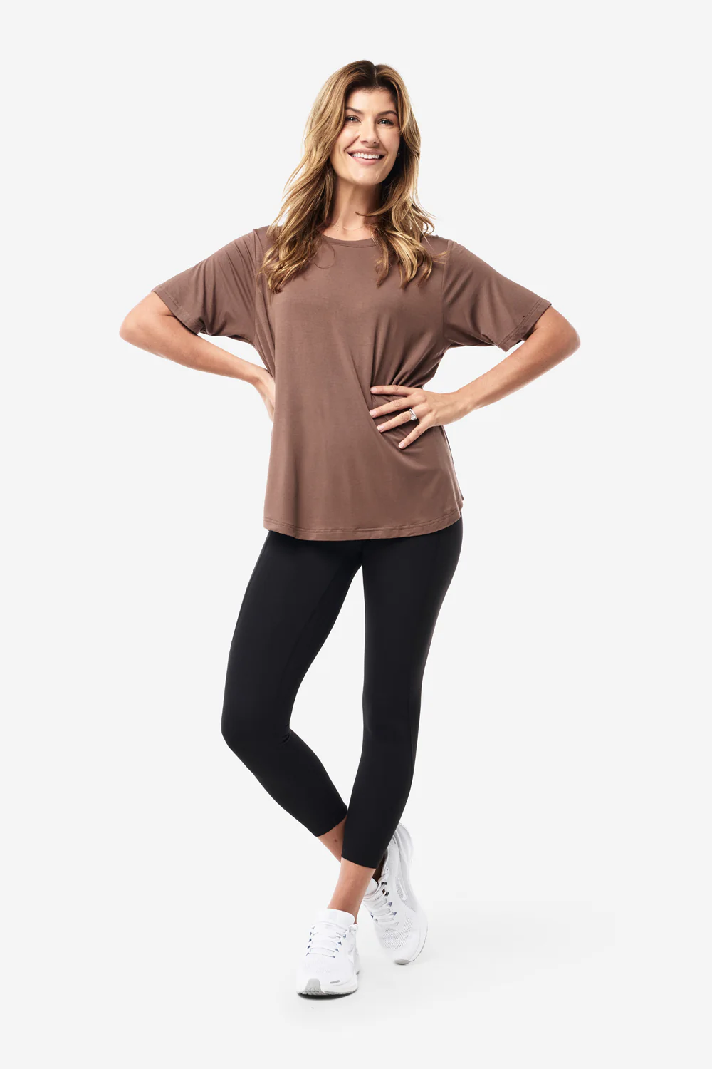 Classic Bamboo T-Shirt - Mocha - Image 9