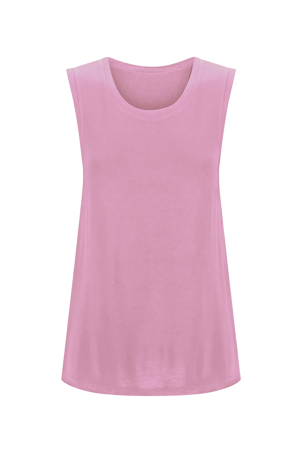 Bamboo Tank with Back Tie - Lavender