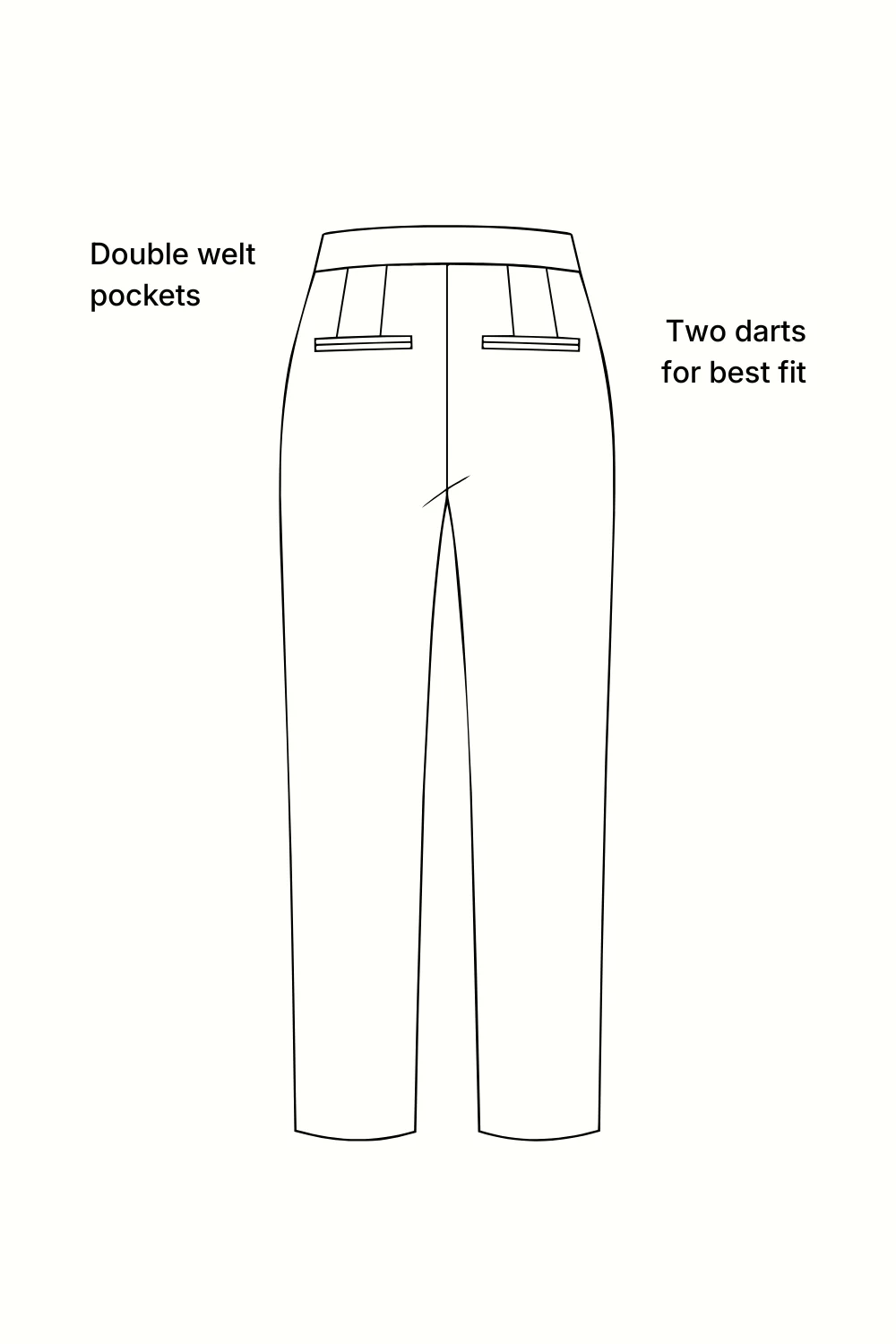 Motion Straight Leg Tailored Pant - Navy - Image 8