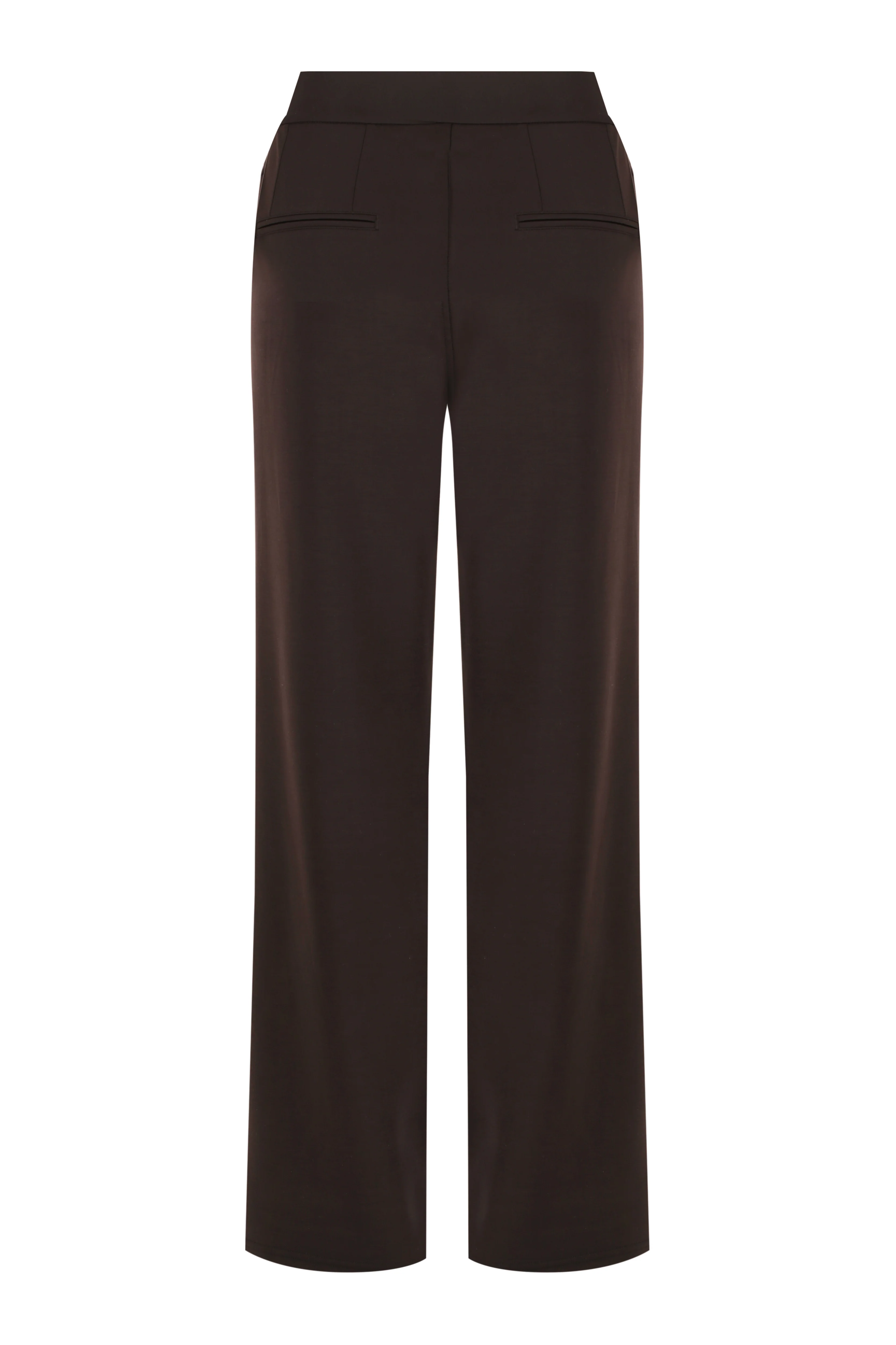 Motion Wide Leg Tailored Pant - Espresso - Image 3