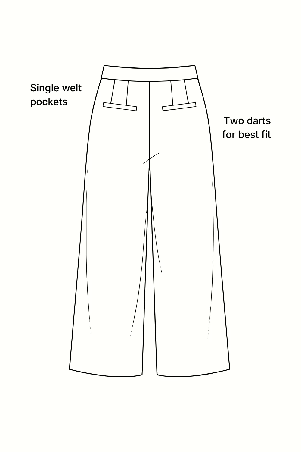 Motion Wide Leg Tailored Pant - Espresso - Image 8