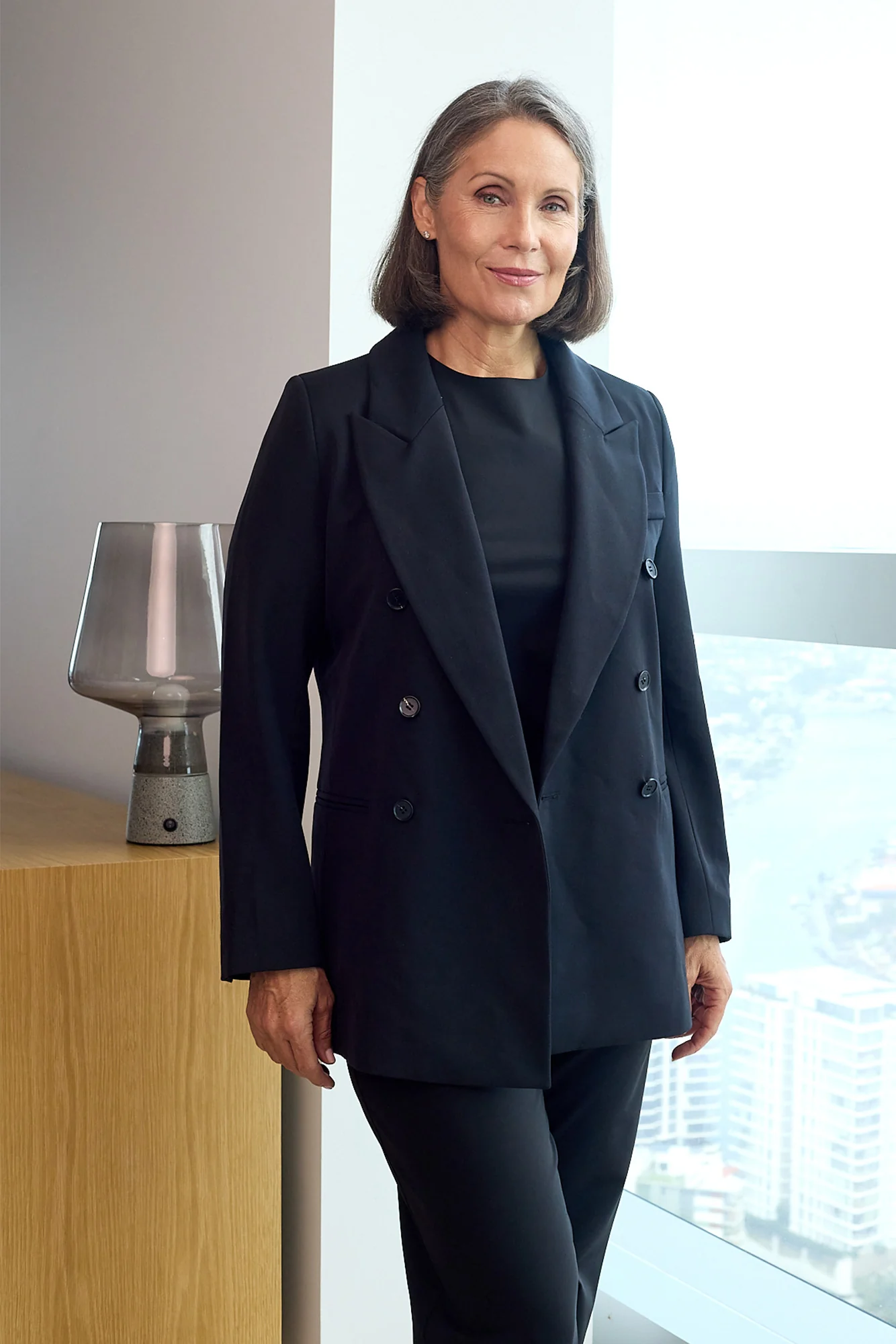 Oversized Blazer - Black - Image 4
