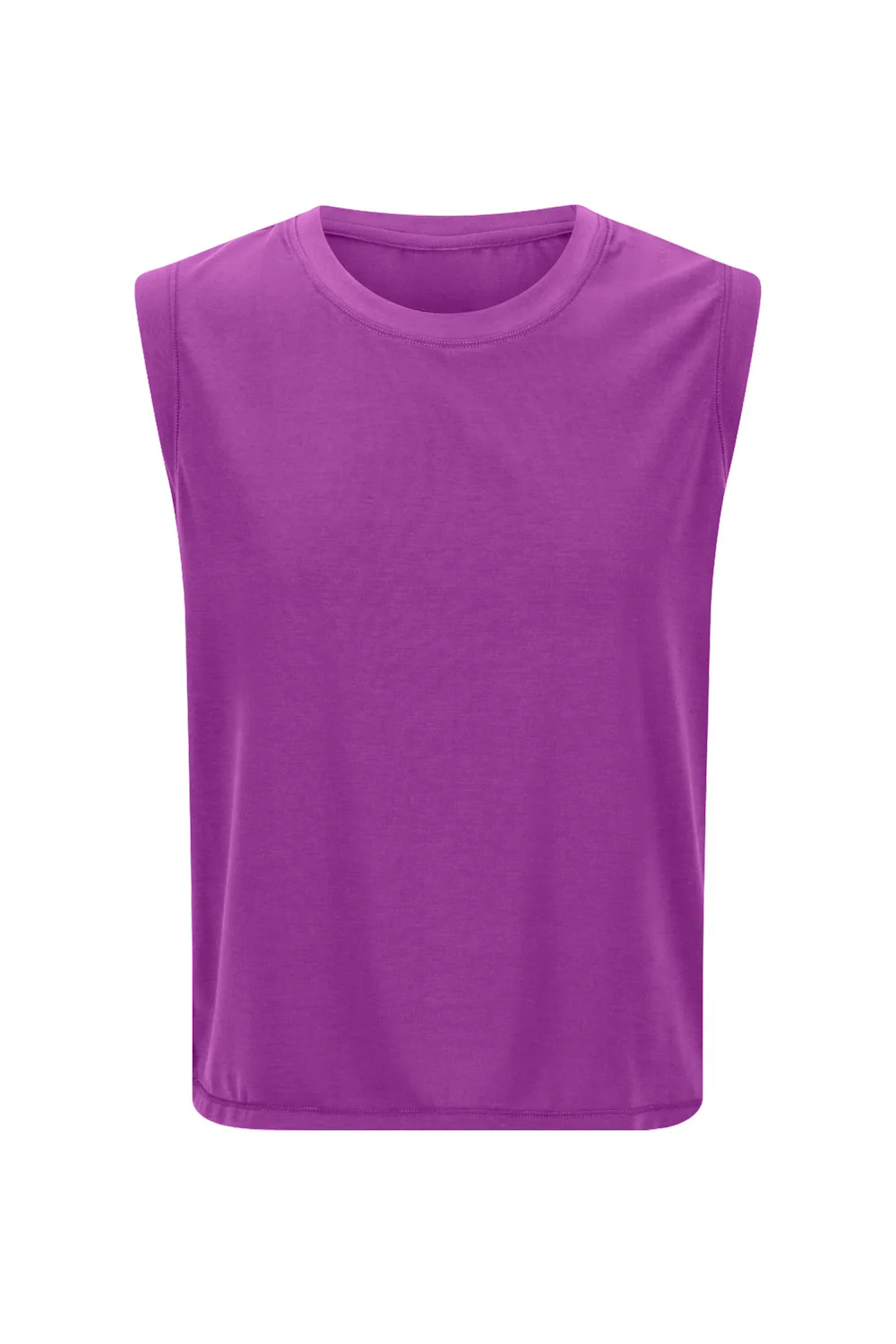 Perform Lightweight Cropped Tank - Violet - Image 3