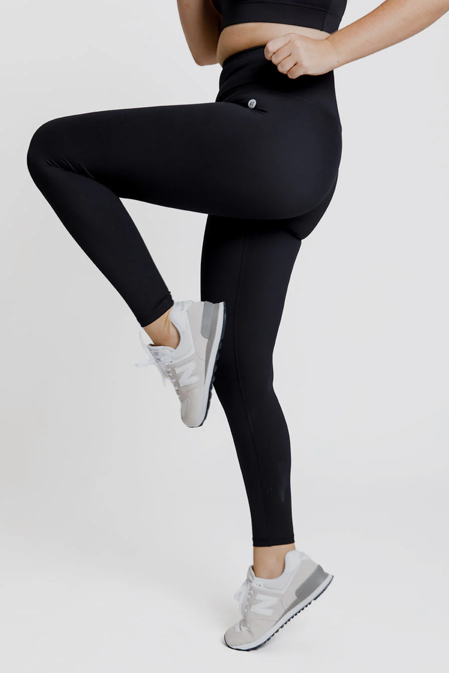 Thermal High-Waist Legging - Black - Image 3