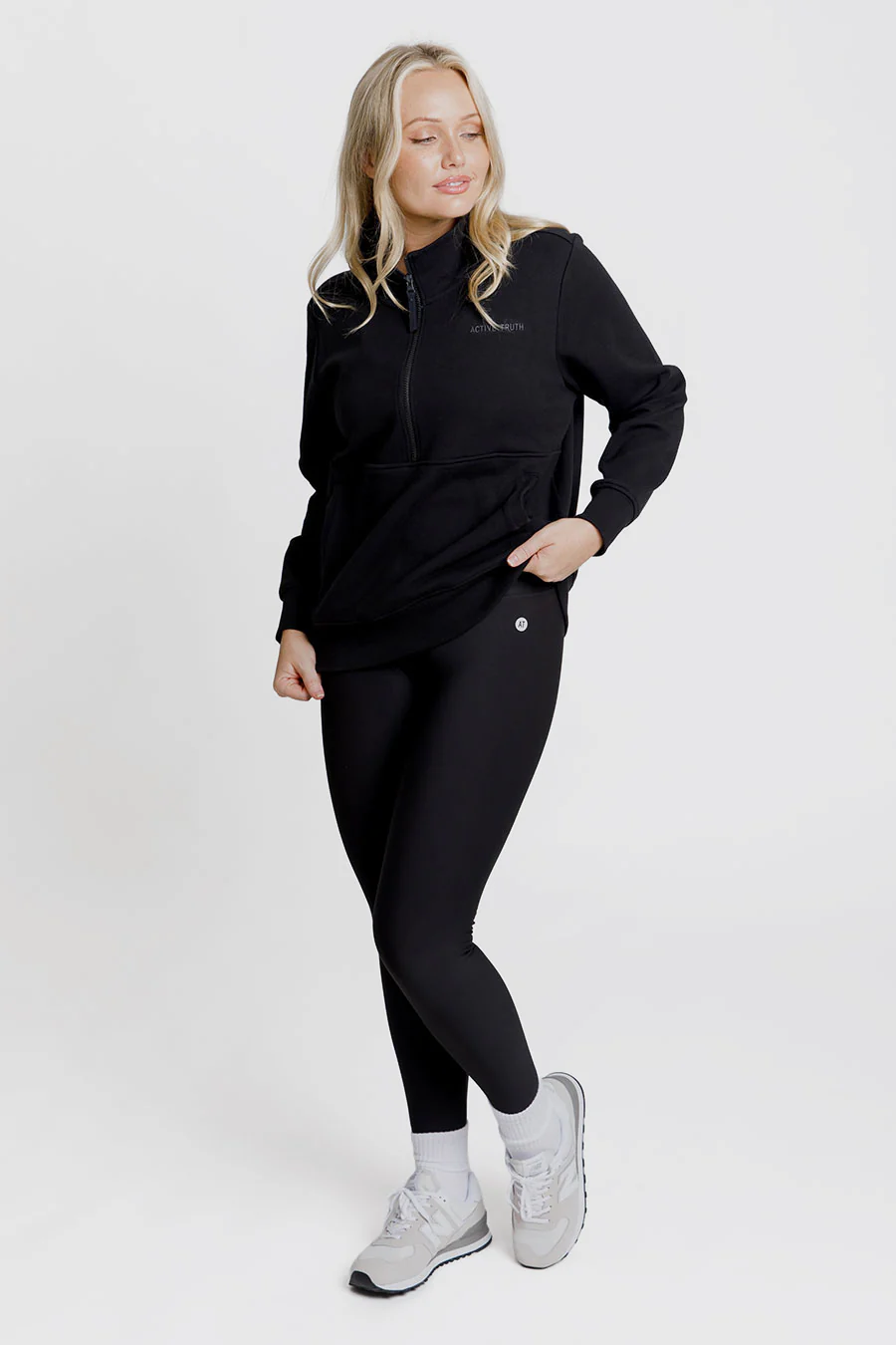 Thermal High-Waist Legging - Black - Image 5