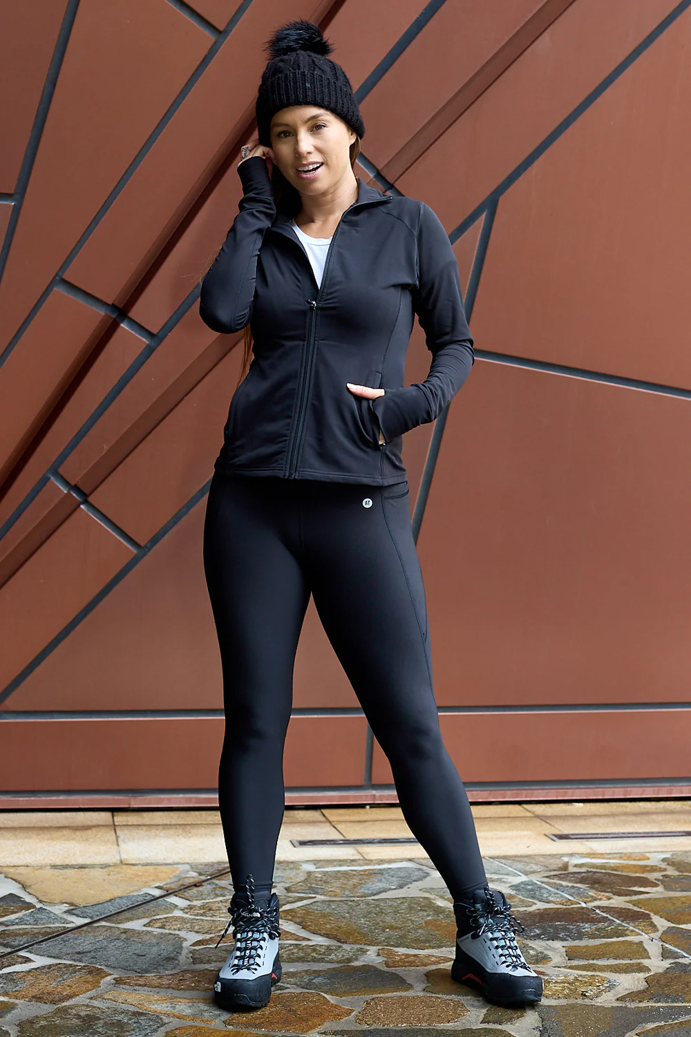 Thermal Training Pocket Legging - Black - Image 3